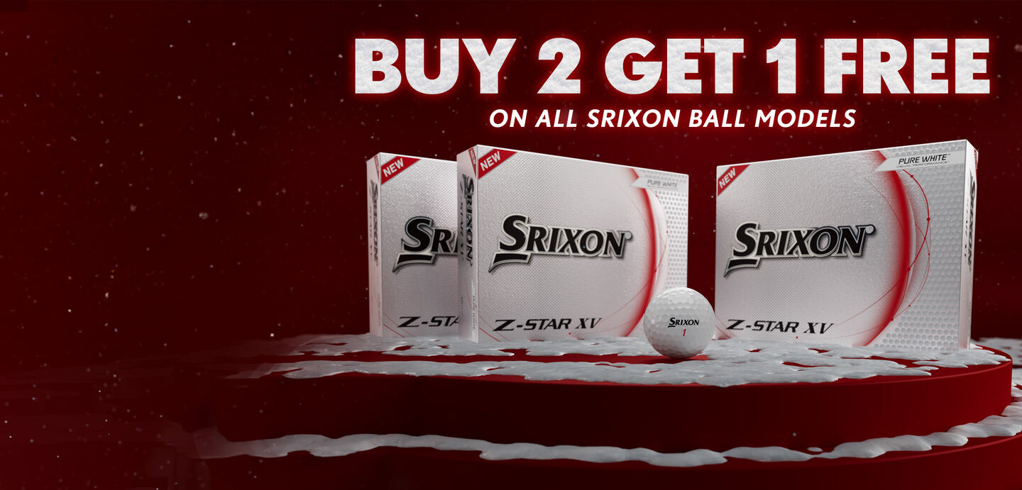 BUY 2 GET 1 FREE ON ALL GOLF BALLS