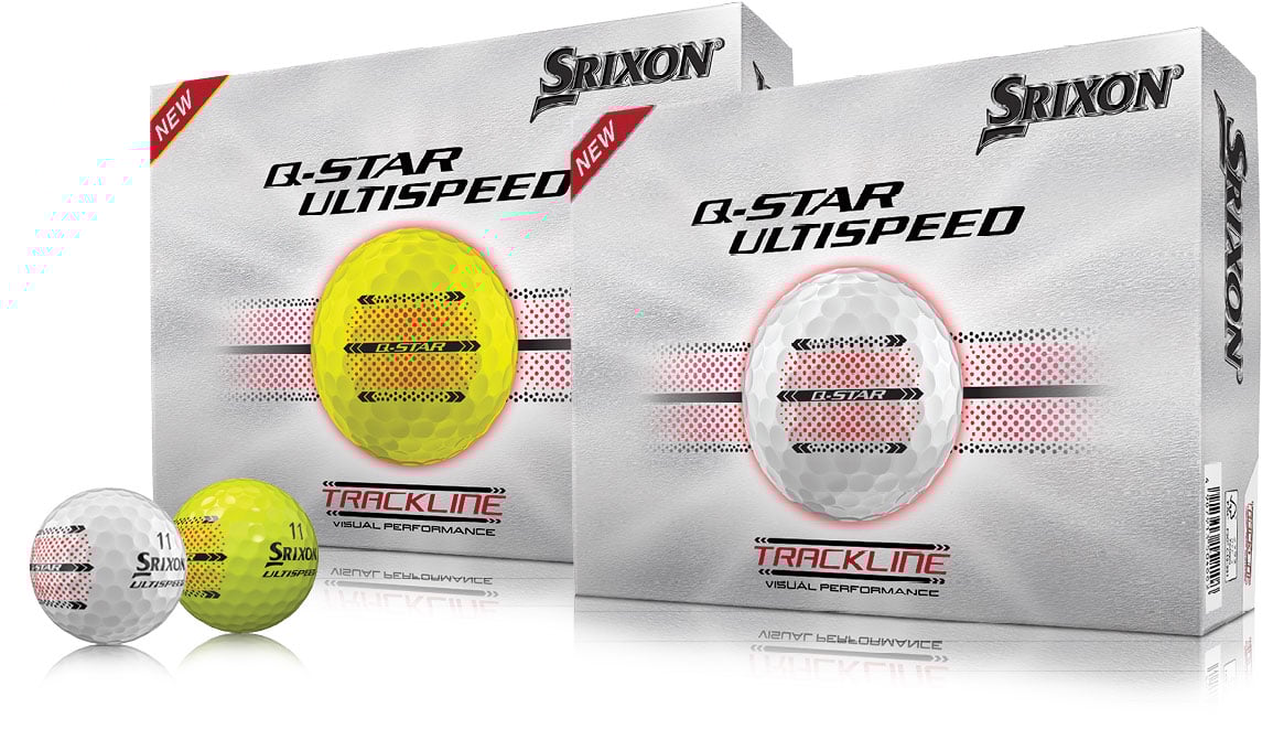 Q-STAR ULTISPEED with TRACKLINE Golf Balls