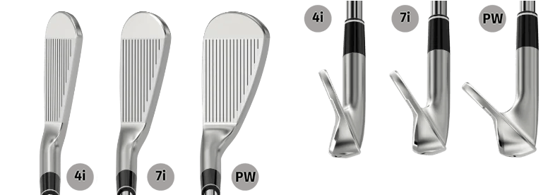 Compare Iron Shape - Z-FORGED II