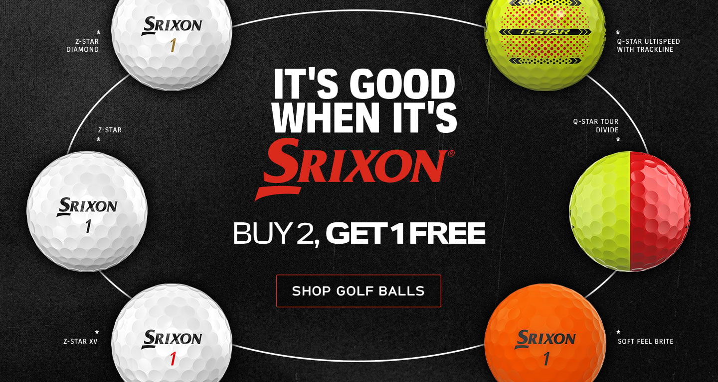 It's Good When It's Srixon. Buy 2, Get 1 Free. Shop Golf Balls