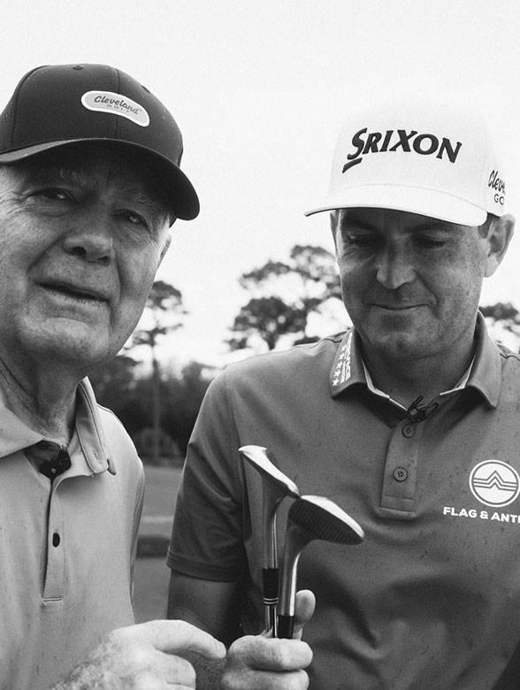 Roger Cleveland with Brooks Koepka
