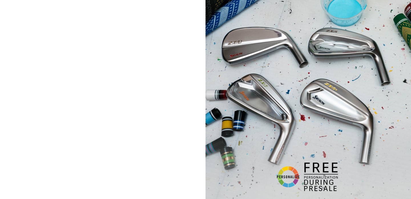 ZXi Irons Free Personalization During Presale