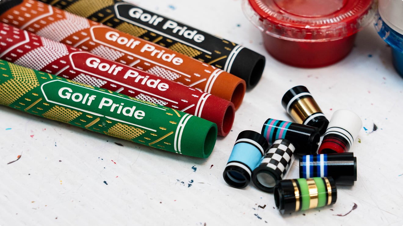 Custom golf grips