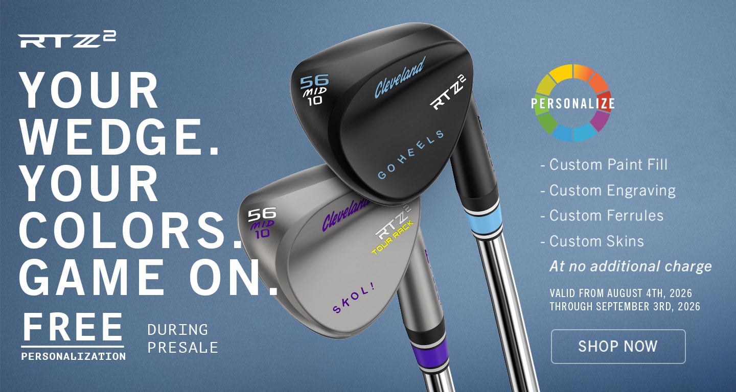 Your Wedge. Your Colors. Game On.