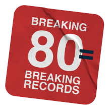 Breaking 80 = Breaking Records