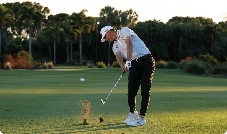 Hideki Matsuyama using an RTZ 2 wedge