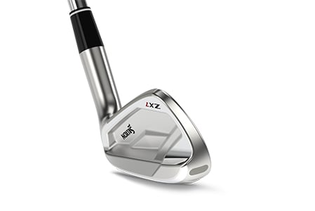 Srixon ZX7 forged body and tungsten toe weighting construction