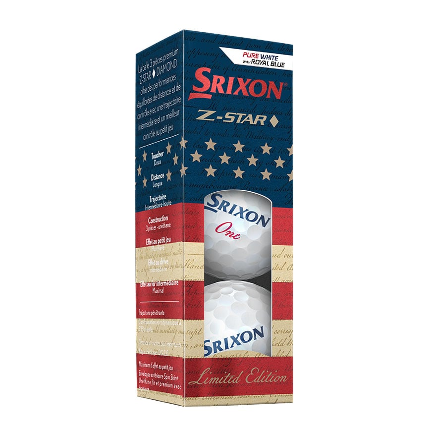 Limited Edition All-American Z-STAR DIAMOND Golf Balls, image number null