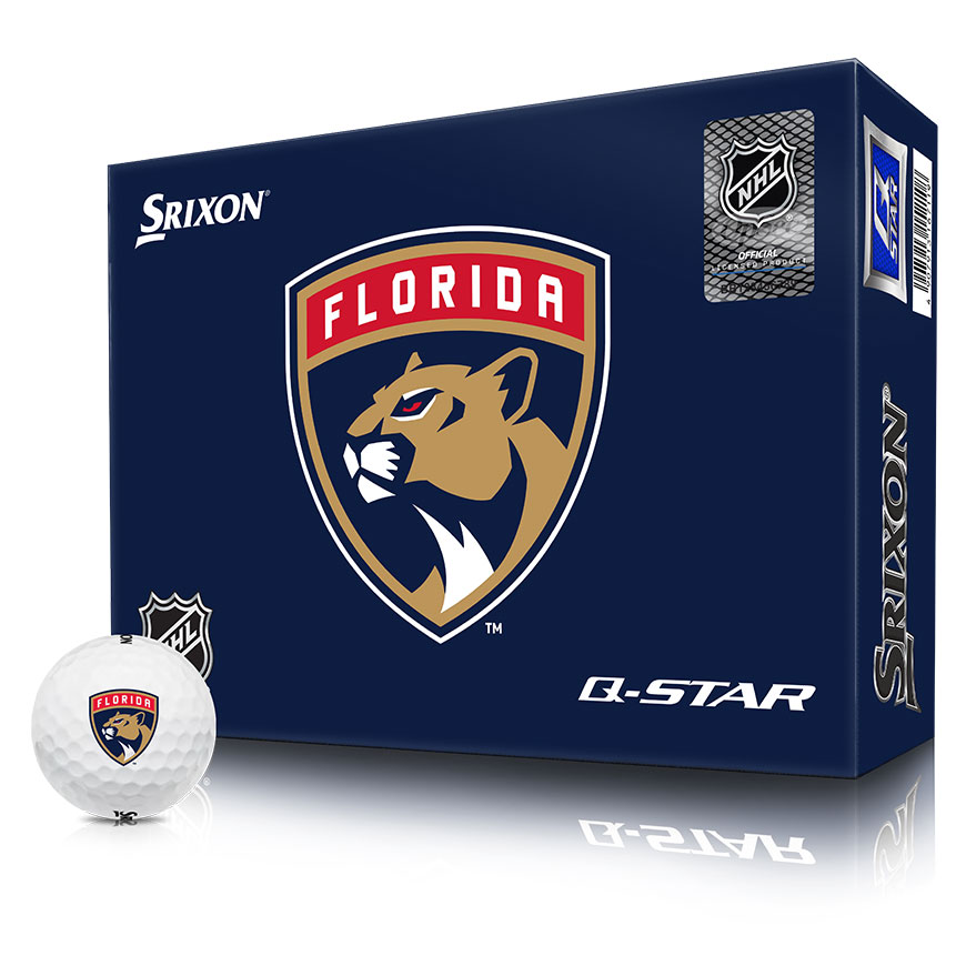 NHL LOGO Q-STAR Golf Balls,Florida-Panthers