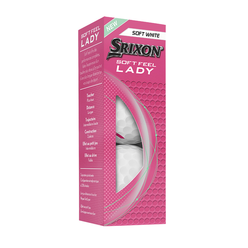 SOFT FEEL LADY Golf Balls,Soft White image number null