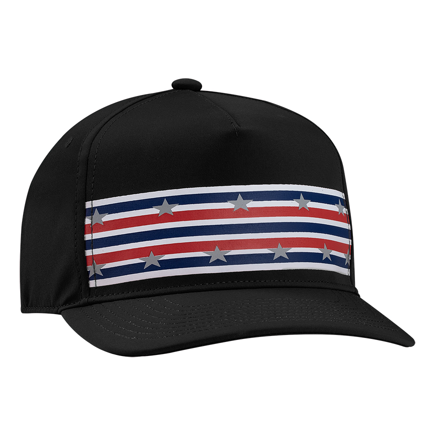 Limited Edition USA Stars & Stripes Hat,Black