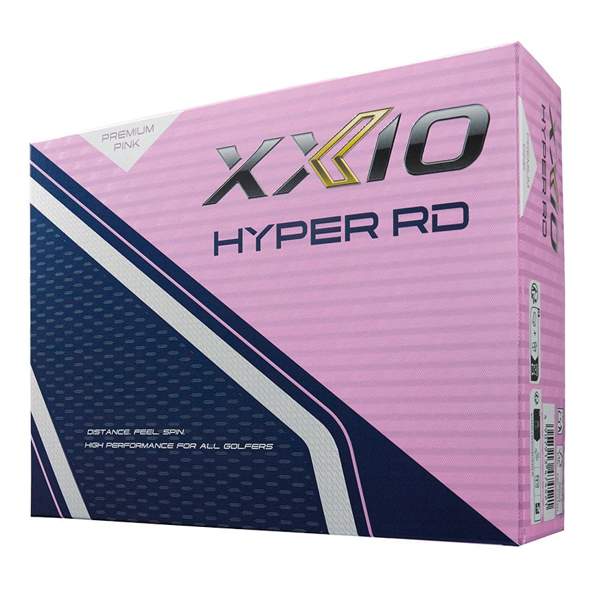 XXIO HYPER RD Golf Balls - Premium Pink