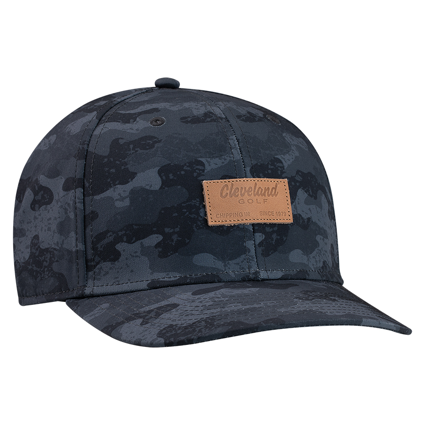 Cleveland Golf Camo Patch Hat,Black