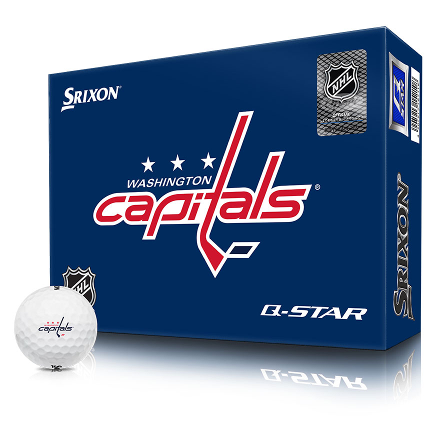 NHL LOGO Q-STAR Golf Balls,Washington-Capitals