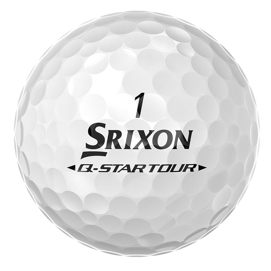 Q-STAR TOUR DIVIDE Golf Balls,White/Green image number null