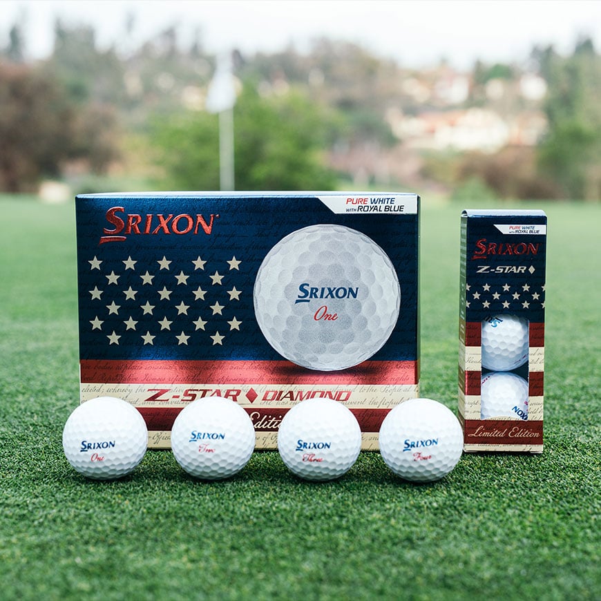 Limited Edition All-American Z-STAR DIAMOND Golf Balls,