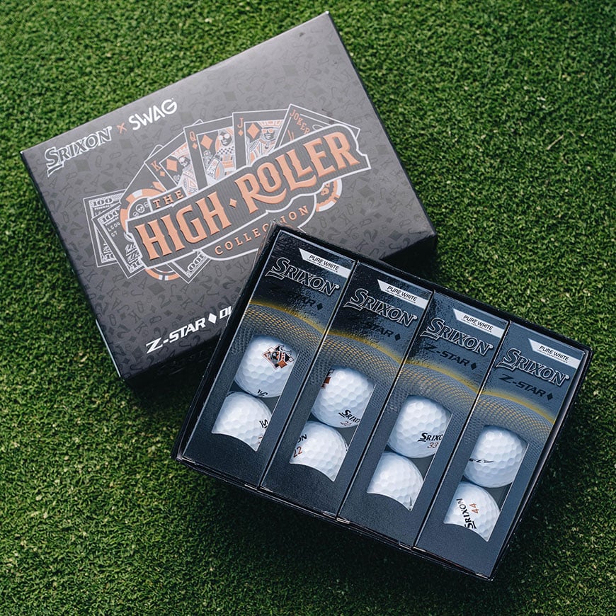 Z-STAR DIAMOND x SWAG Golf Balls,White