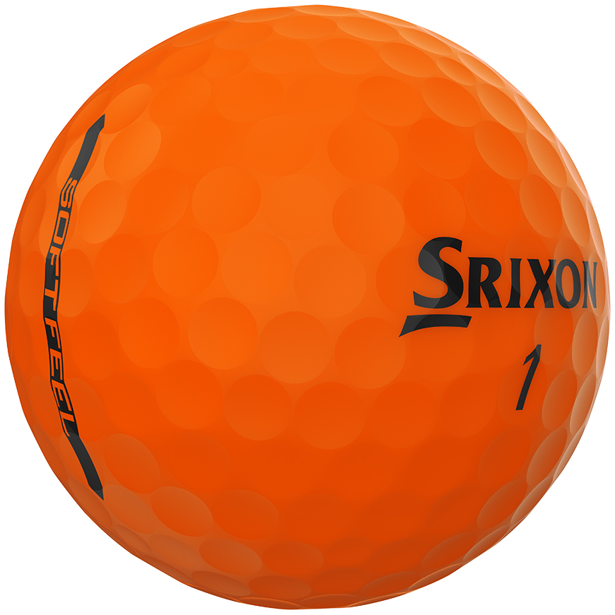 SOFT FEEL BRITE Golf Balls,Brite Orange image number null