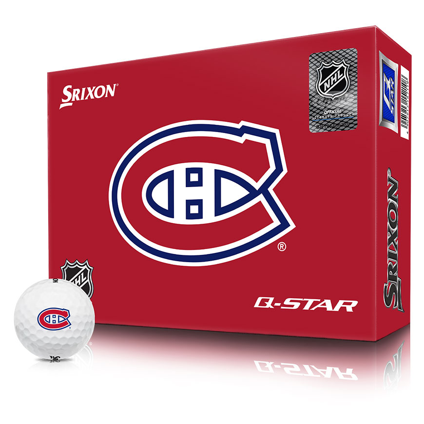 NHL LOGO Q-STAR Golf Balls,Montreal-Canadiens