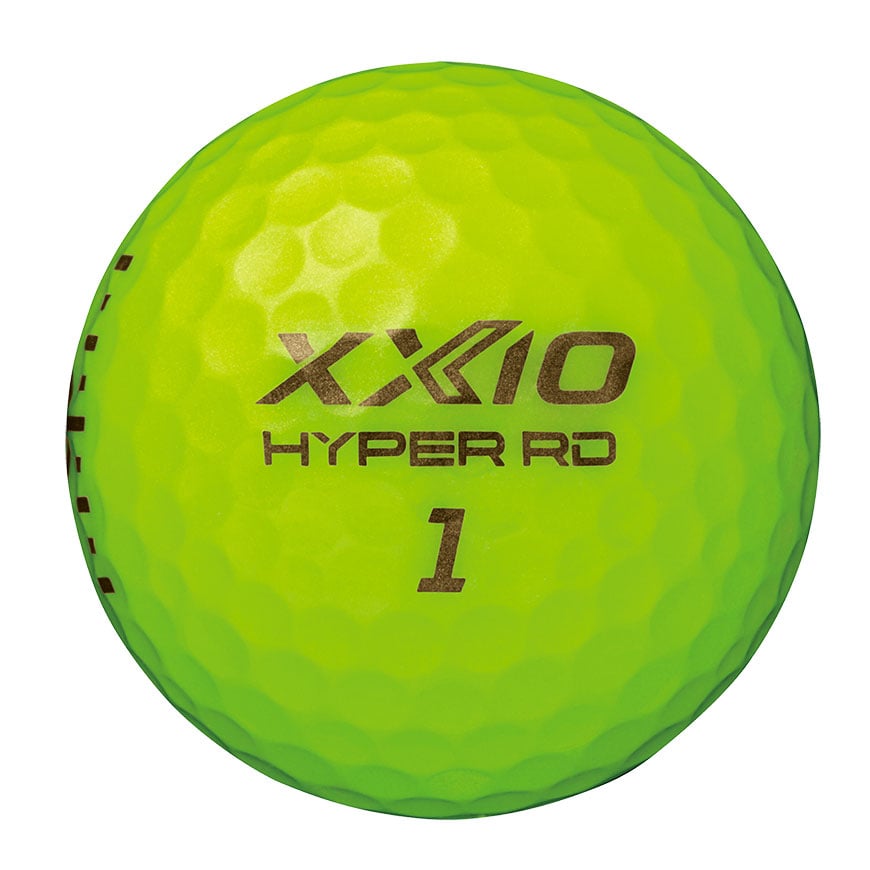XXIO HYPER RD Golf Balls - Lime Yellow
