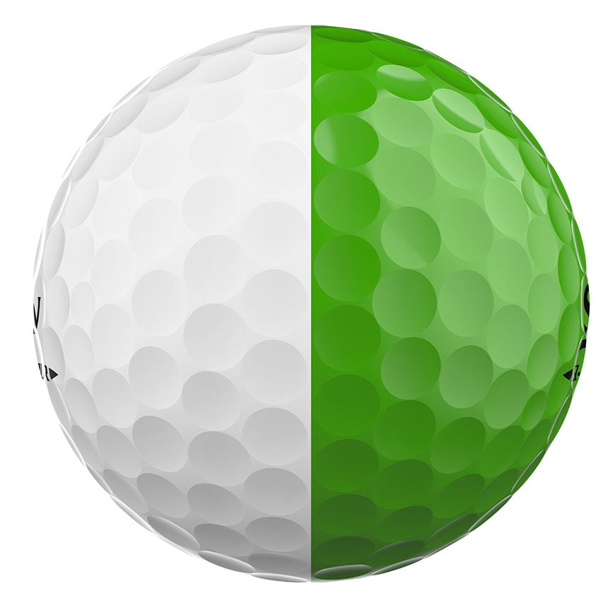 Q-STAR TOUR DIVIDE Golf Balls,White/Green image number null