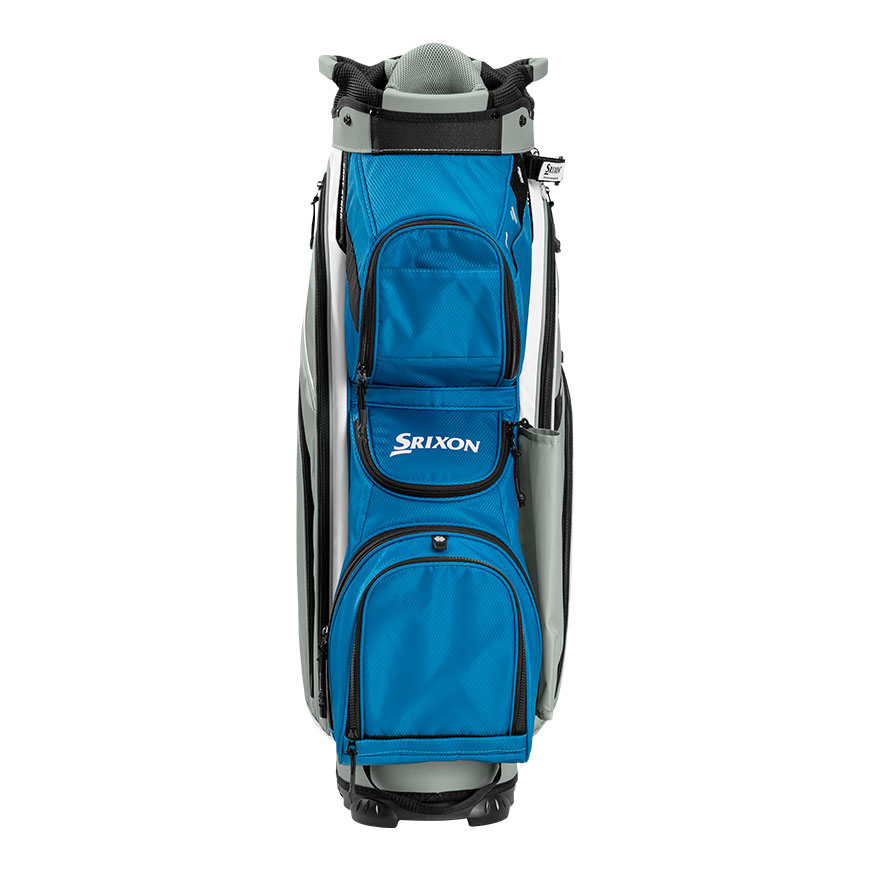 Premium Cart Bag,Aqua/Grey image number null