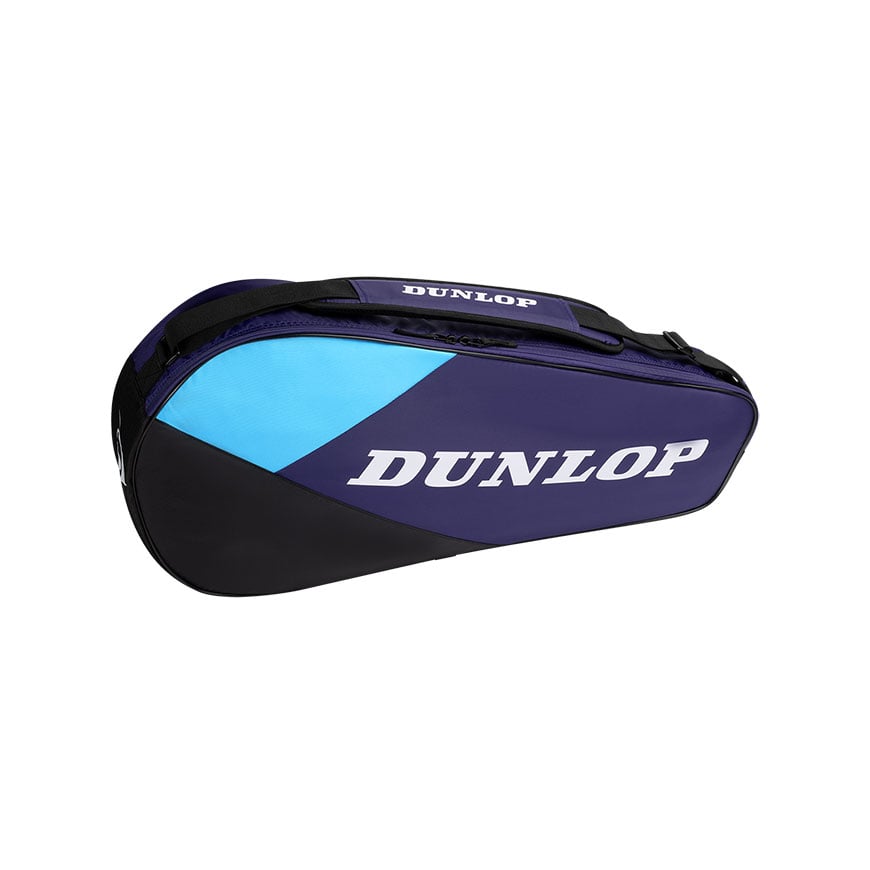 FX CLUB 3 RACKET BAG,Black / Blue image number null