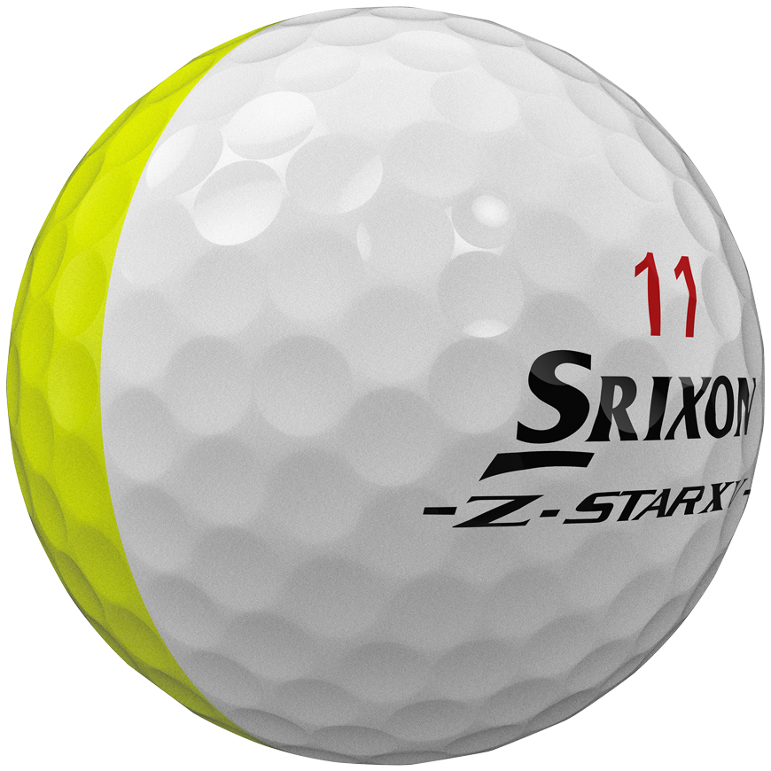 Z-STAR XV DIVIDE Golf Balls,White / Tour Yellow image number null