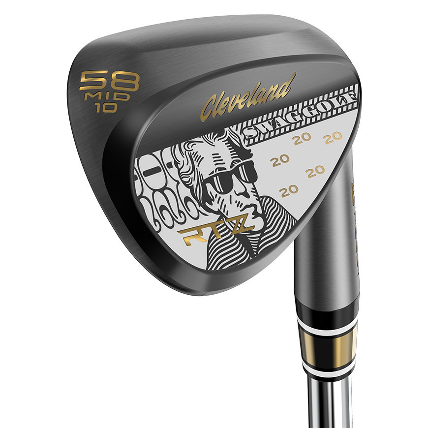 Cleveland x SWAG Treasury Collection RTZ Black Satin Wedge, image number null
