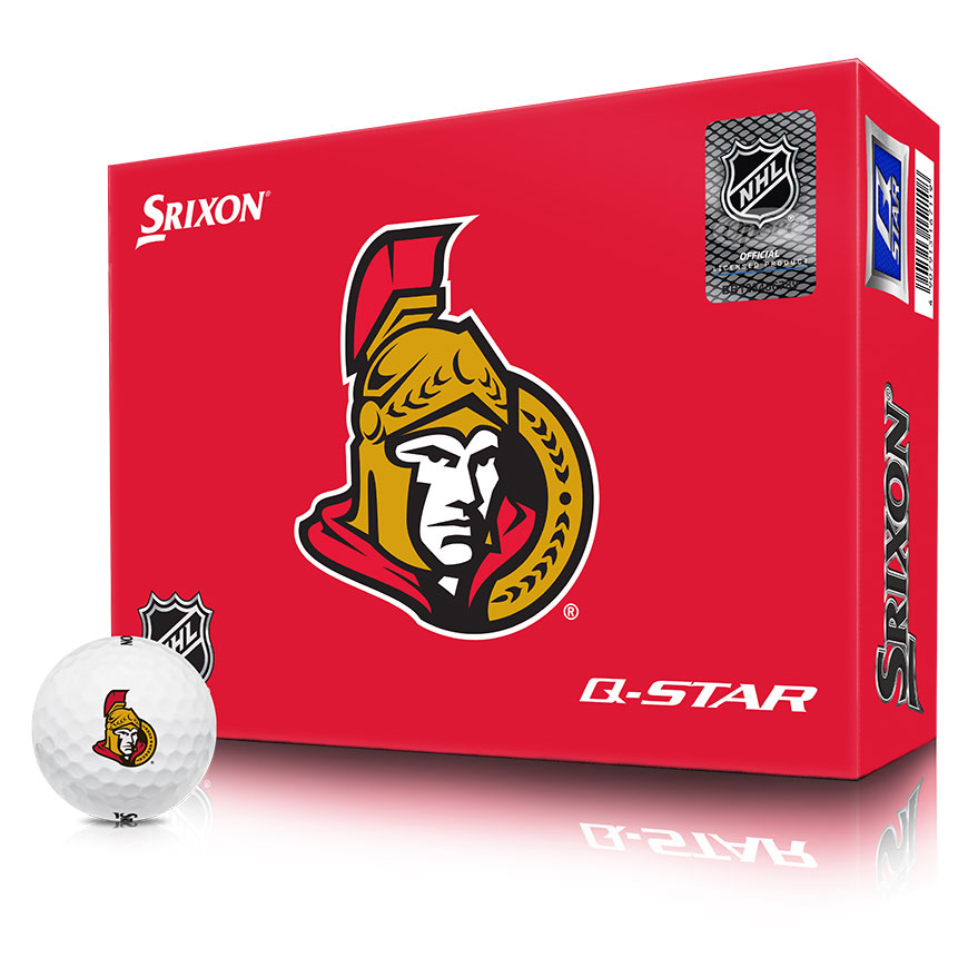 NHL LOGO Q-STAR Golf Balls,Ottawa-Senators