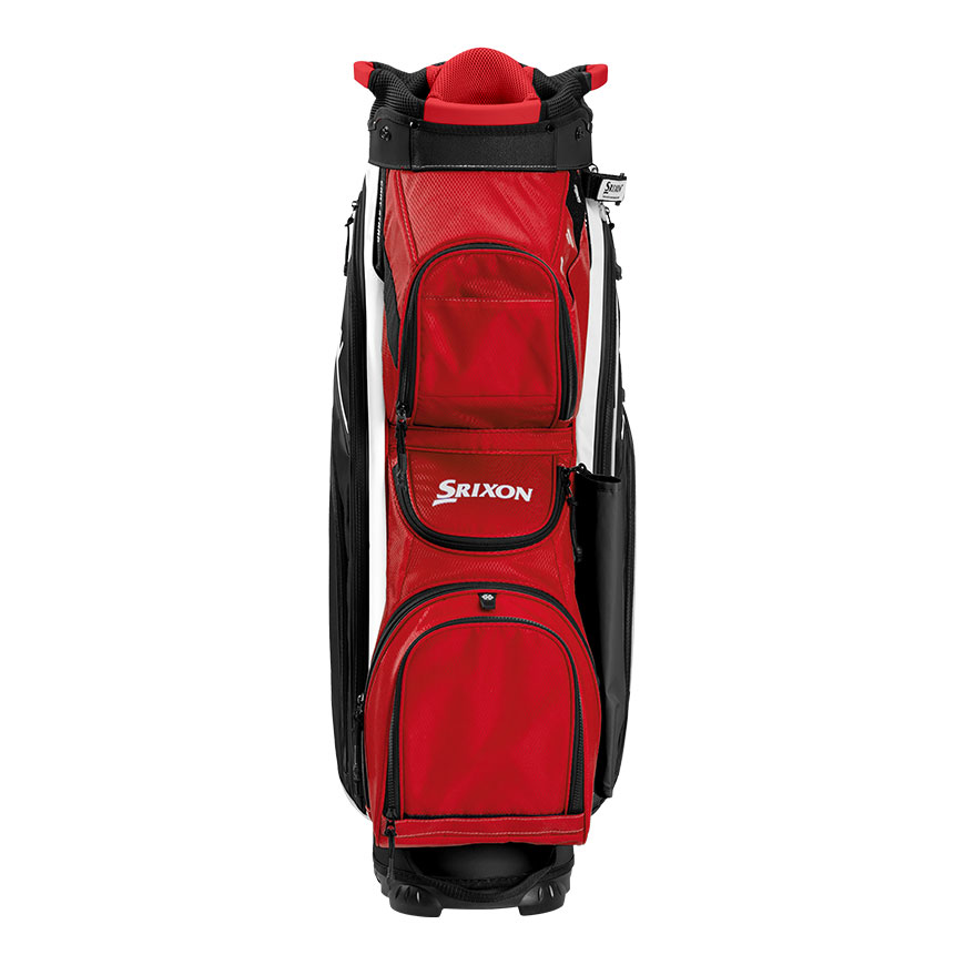 Premium Cart Bag,Red/Black image number null