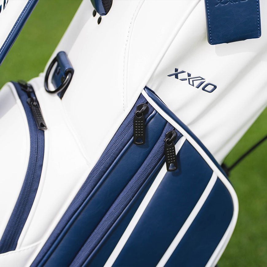 XXIO Limited Edition Ladies Stand Bag,White/Navy image number null