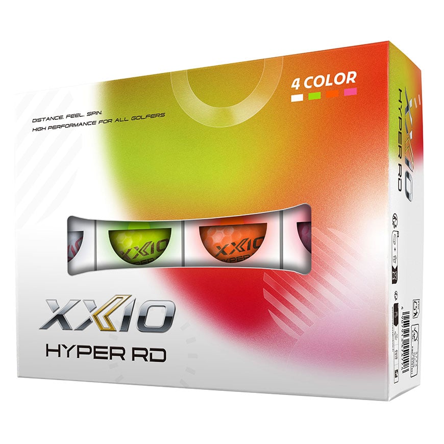 XXIO HYPER RD Golf Balls - 4 Color
