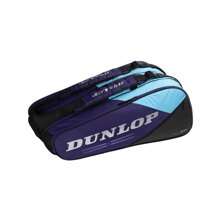FX PERFORMANCE 12 RACKET BAG,Black / Blue