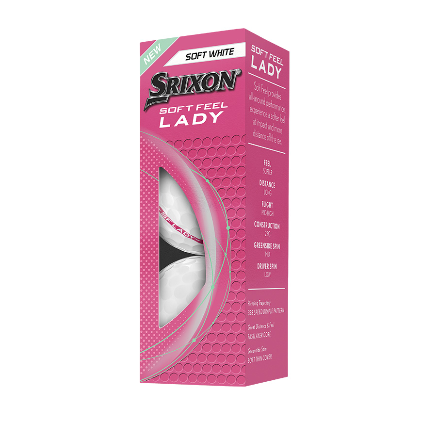 SOFT FEEL LADY Golf Balls,Soft White image number null