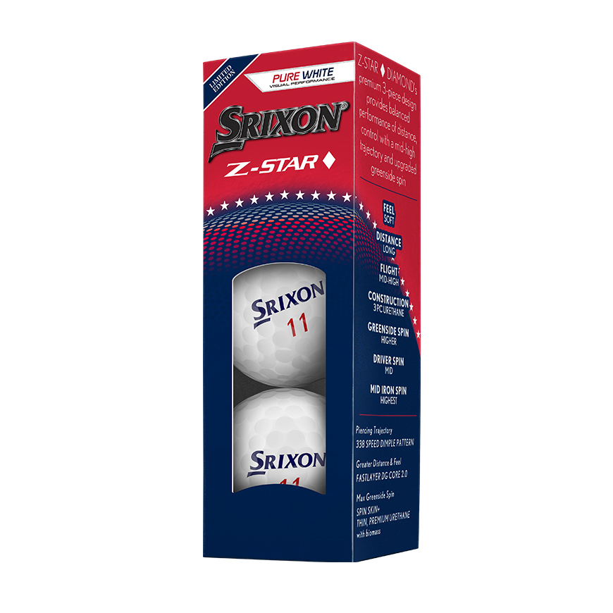 Limited Edition All-American Z-STAR DIAMOND Golf Balls, image number null