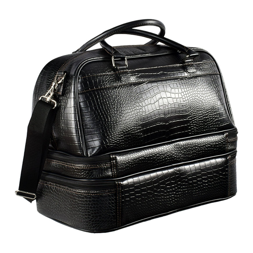 XXIO Boston Bag with Shoe Case,Black image number null