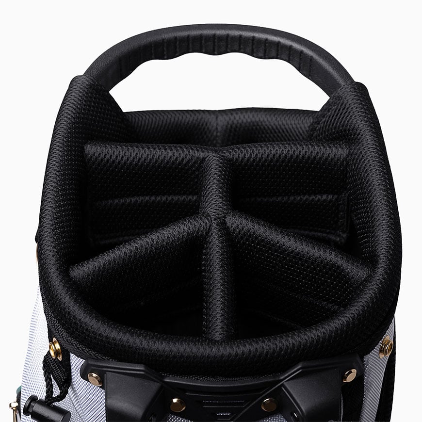 Spring Collection Stand Bag,White/Green image number null