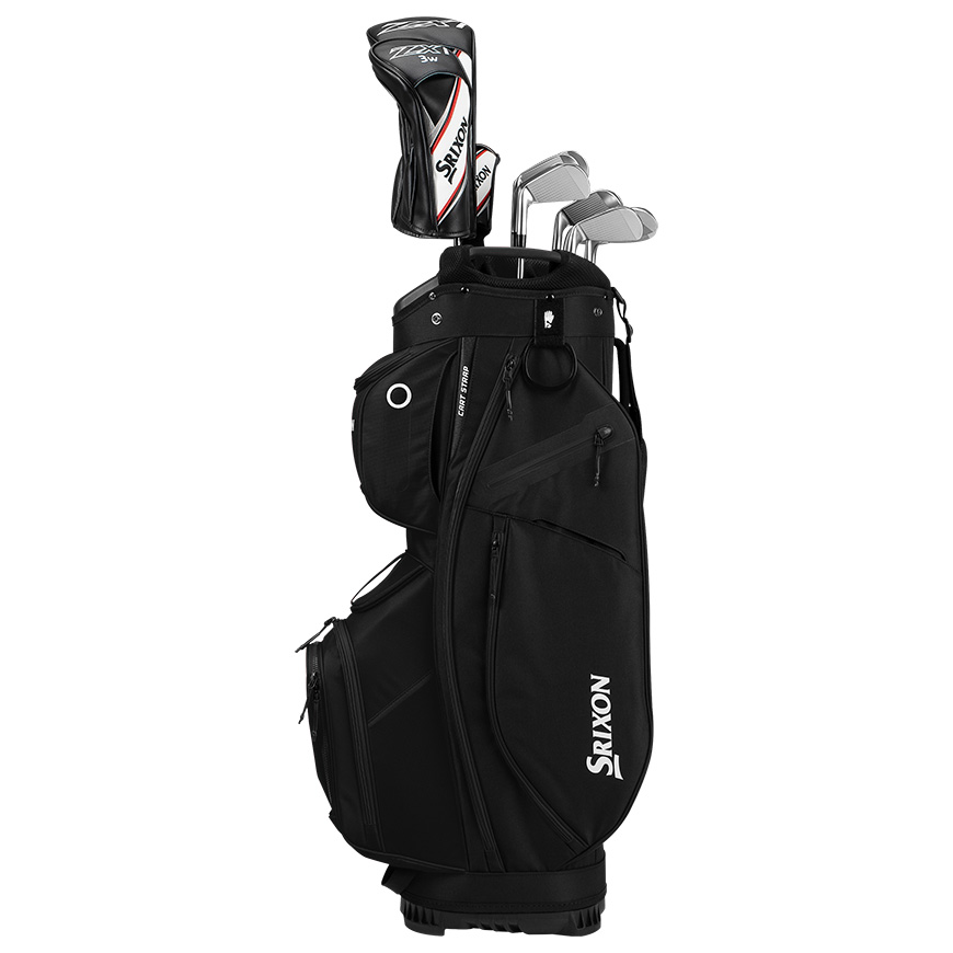 S3 (Srixon Signature Series) Cart Bag,Black/Black image number null