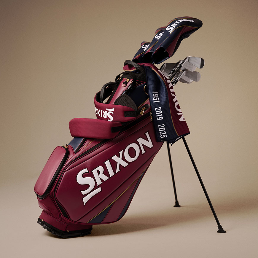 Summer Major Stand Bag,Wine/Navy