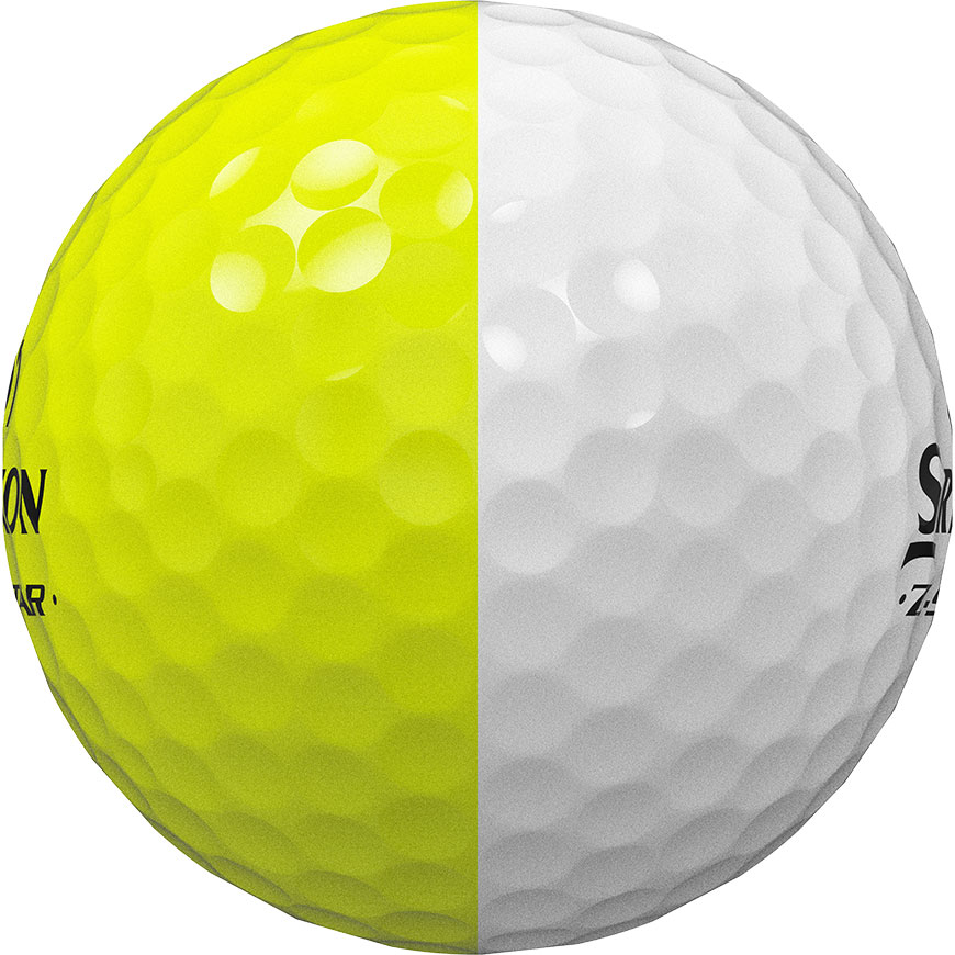 Z-STAR DIVIDE Golf Balls (Prior Generation),White / Tour Yellow image number null