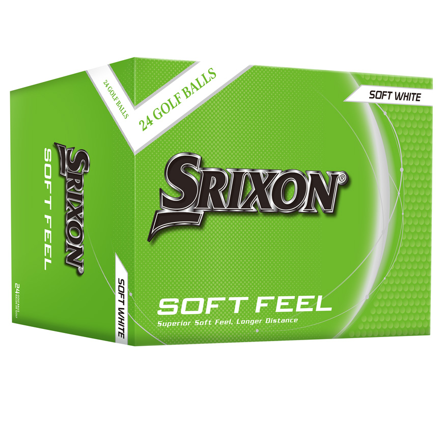 SOFT FEEL Golf Balls 24 Pack,Soft White image number null
