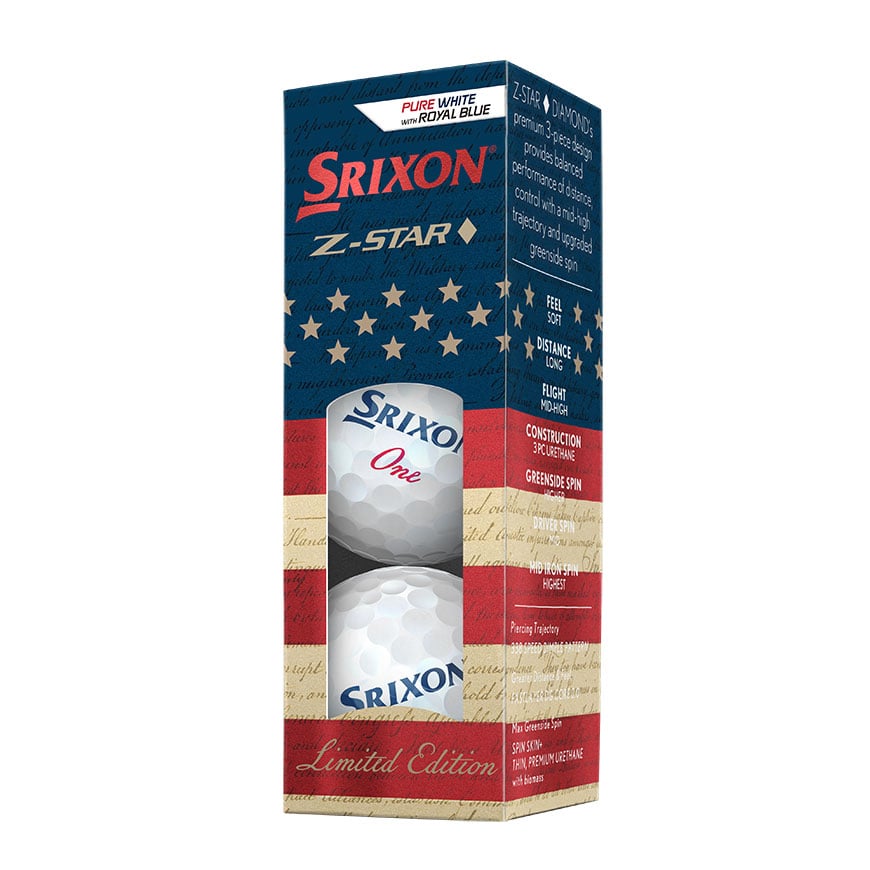 Limited Edition All-American Z-STAR DIAMOND Golf Balls, image number null