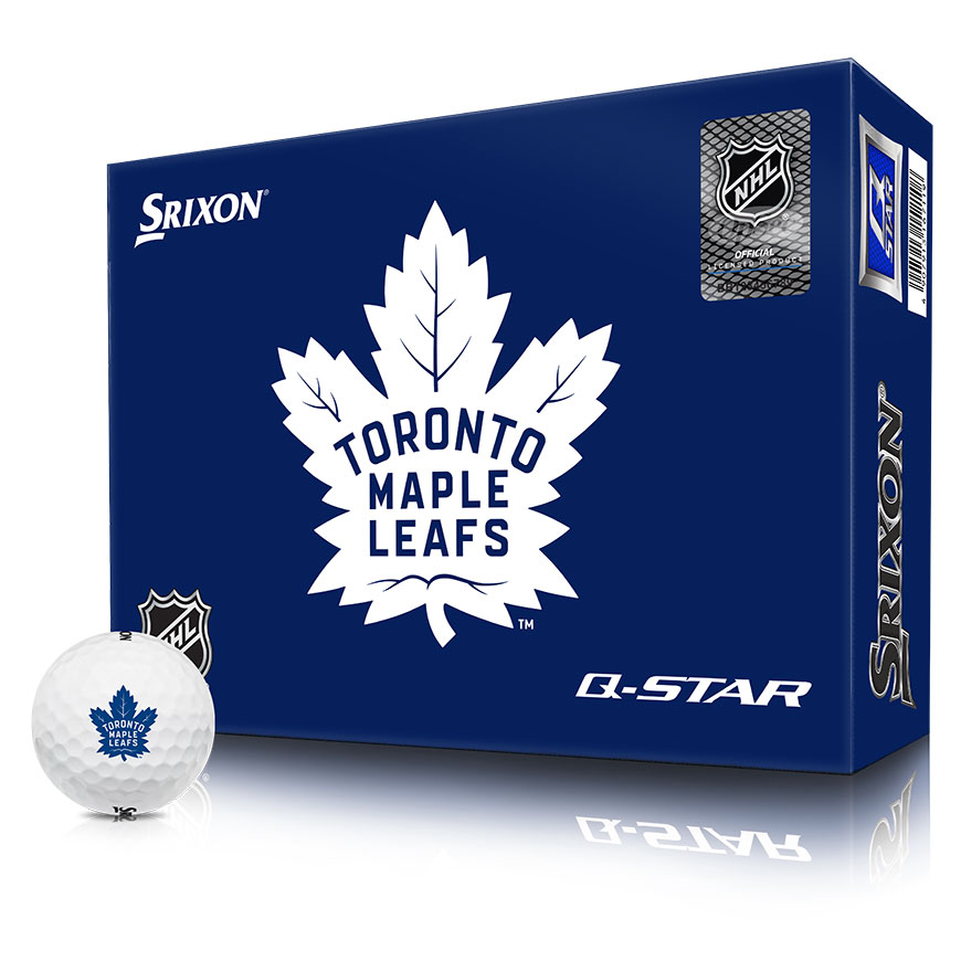 NHL LOGO Q-STAR Golf Balls,Toronto-Maple-Leafs