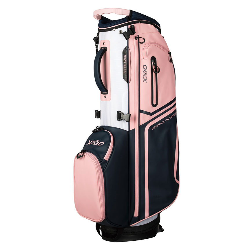 XXIO Lady Stand Bag,White/Navy/Pink image number null
