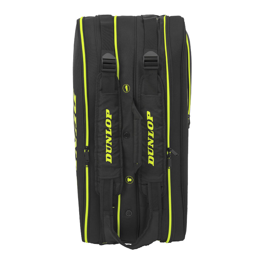 SX Performance 8 Racket Thermo Bag,Black/Yellow image number null