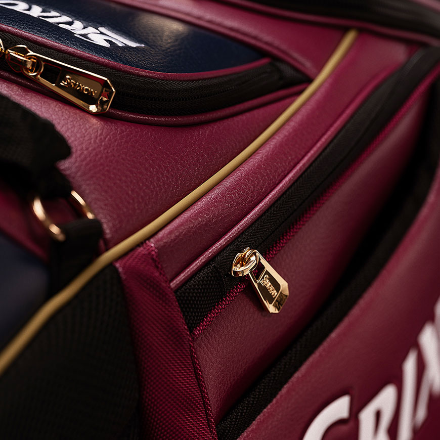 Summer Major Stand Bag,Wine/Navy image number null