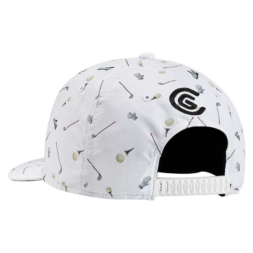 Cleveland Golf Print Hat,White image number null