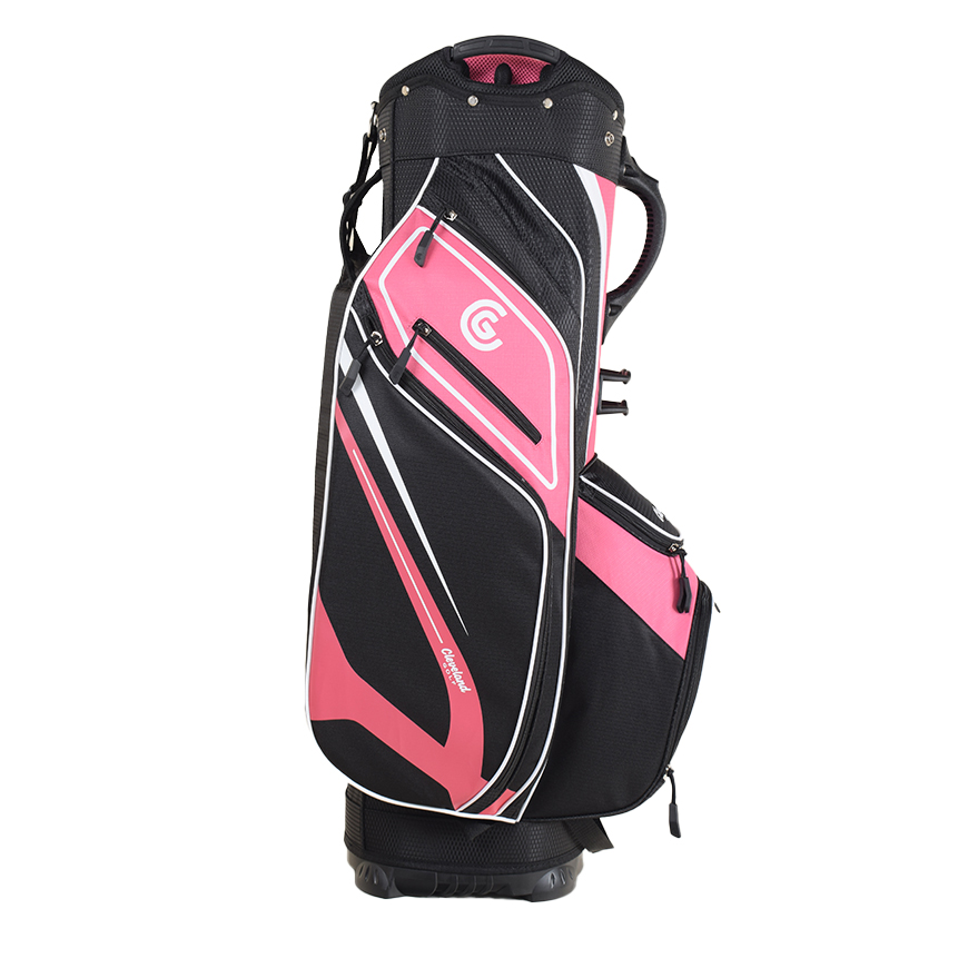 Cleveland Golf Lightweight Cart Bag,Pink/Black image number null