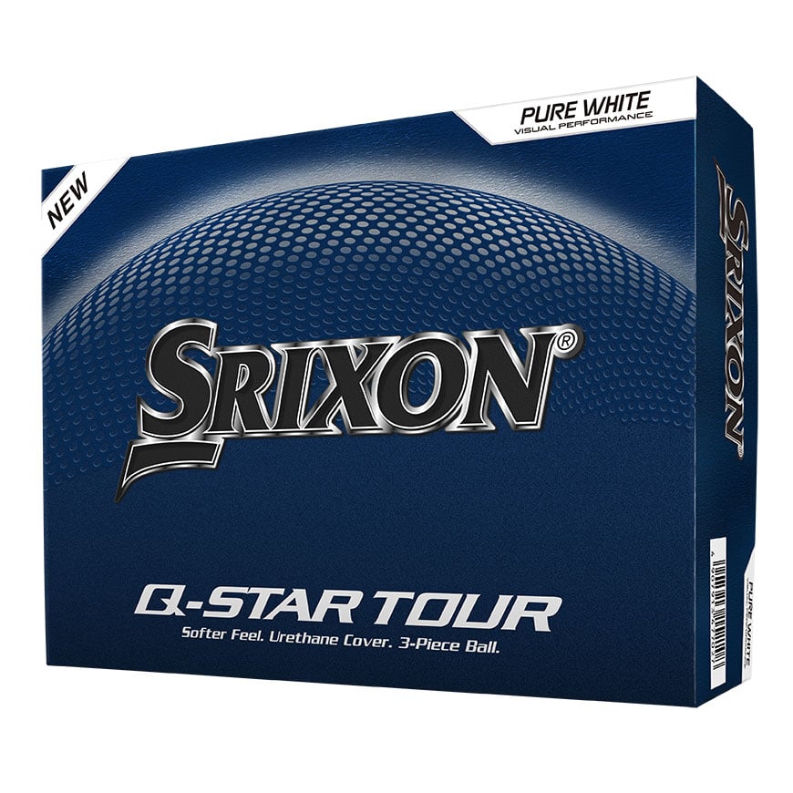 Q-STAR TOUR Golf Balls,Pure White image number null